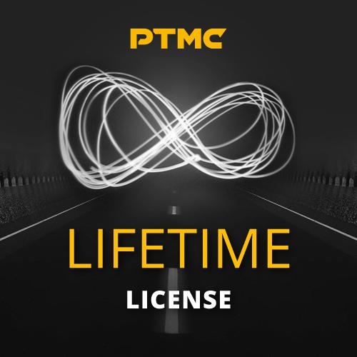 Lifetime license: pay once and use PTMC forever