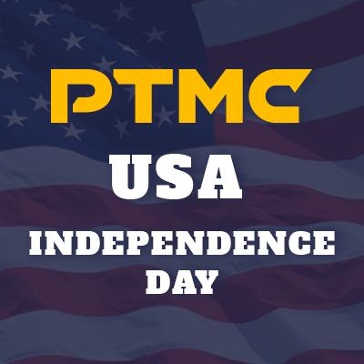 Get PTMC license 25% cheaper in honor of USA Independence Day!