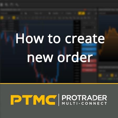 How to create a new trading order 