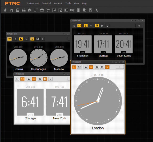 PTMC TimeBoard