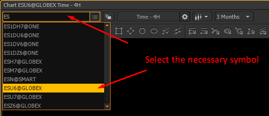 Select trading symbol in PTMC